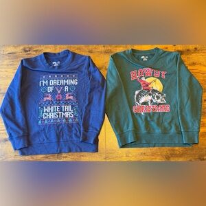 Boys Christmas Sweatshirts (L)